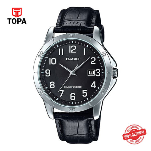 Casio MTP-VS02L-1B Solar Analog Men's Watch