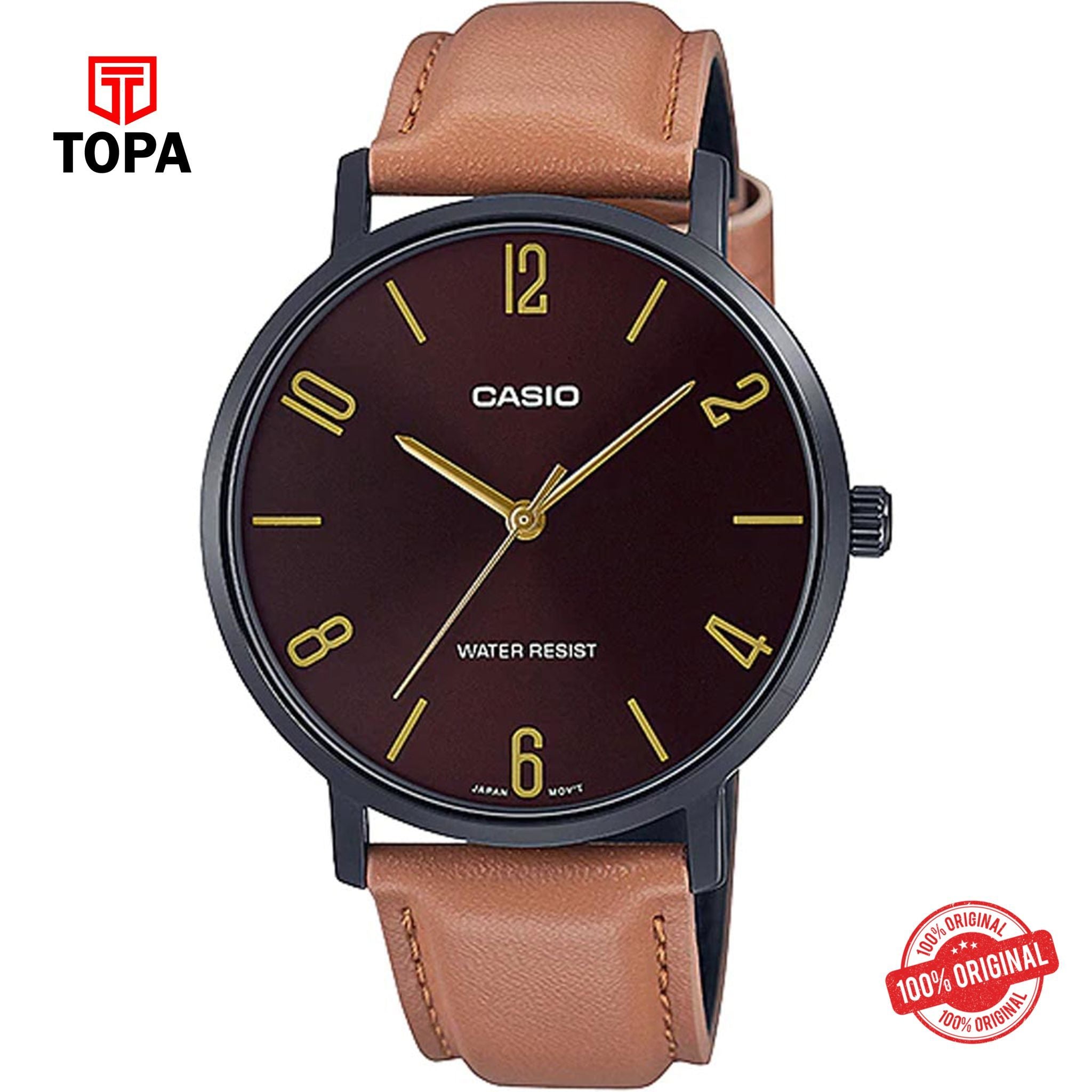 Casio MTP-VT01BL-5B Quartz Analog Men's Watch