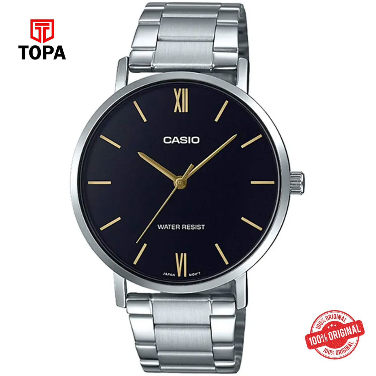 Casio MTP-VT01D-1B Quartz Analog Men's Watch