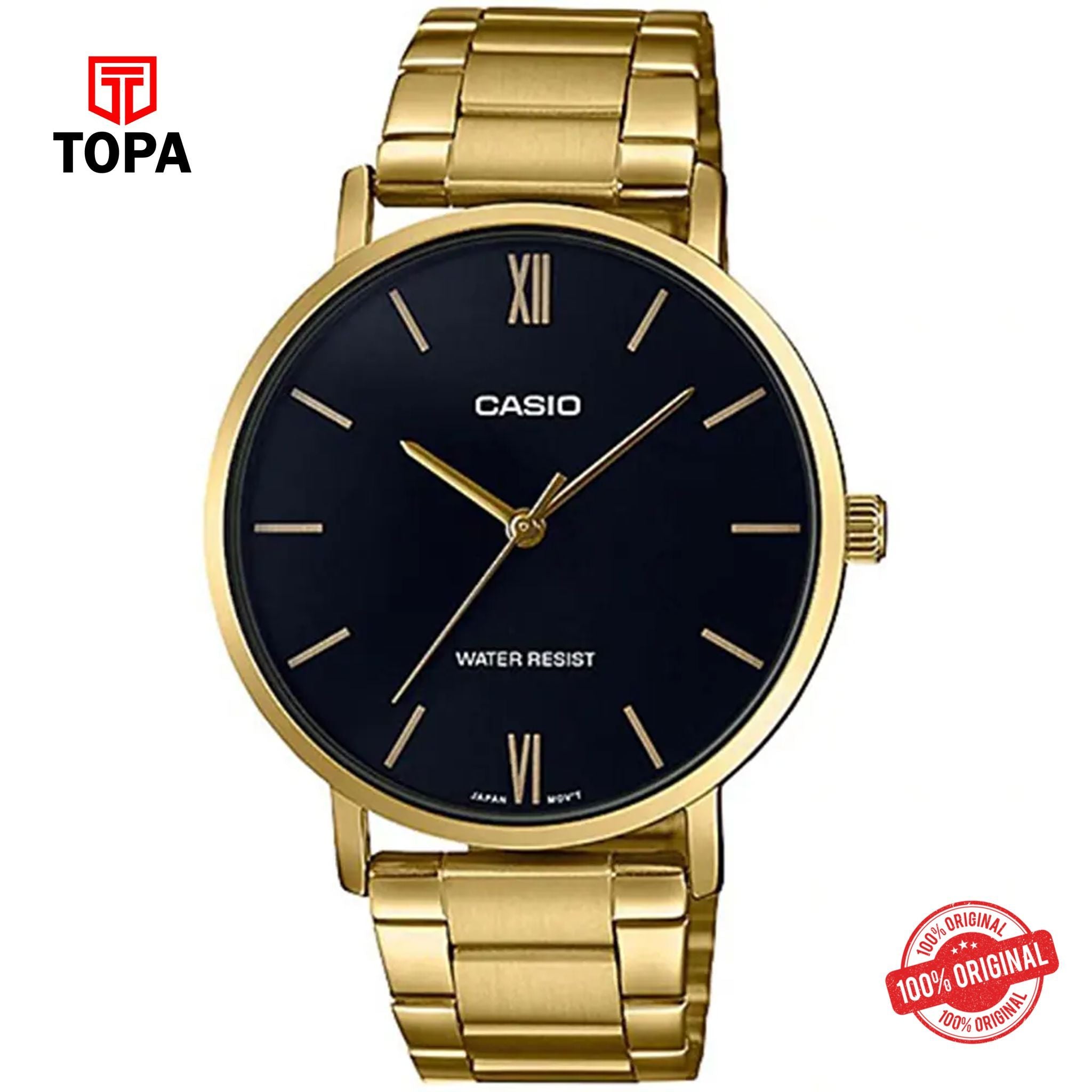 Casio MTP-VT01G-1B Quartz Analog Men's Watch