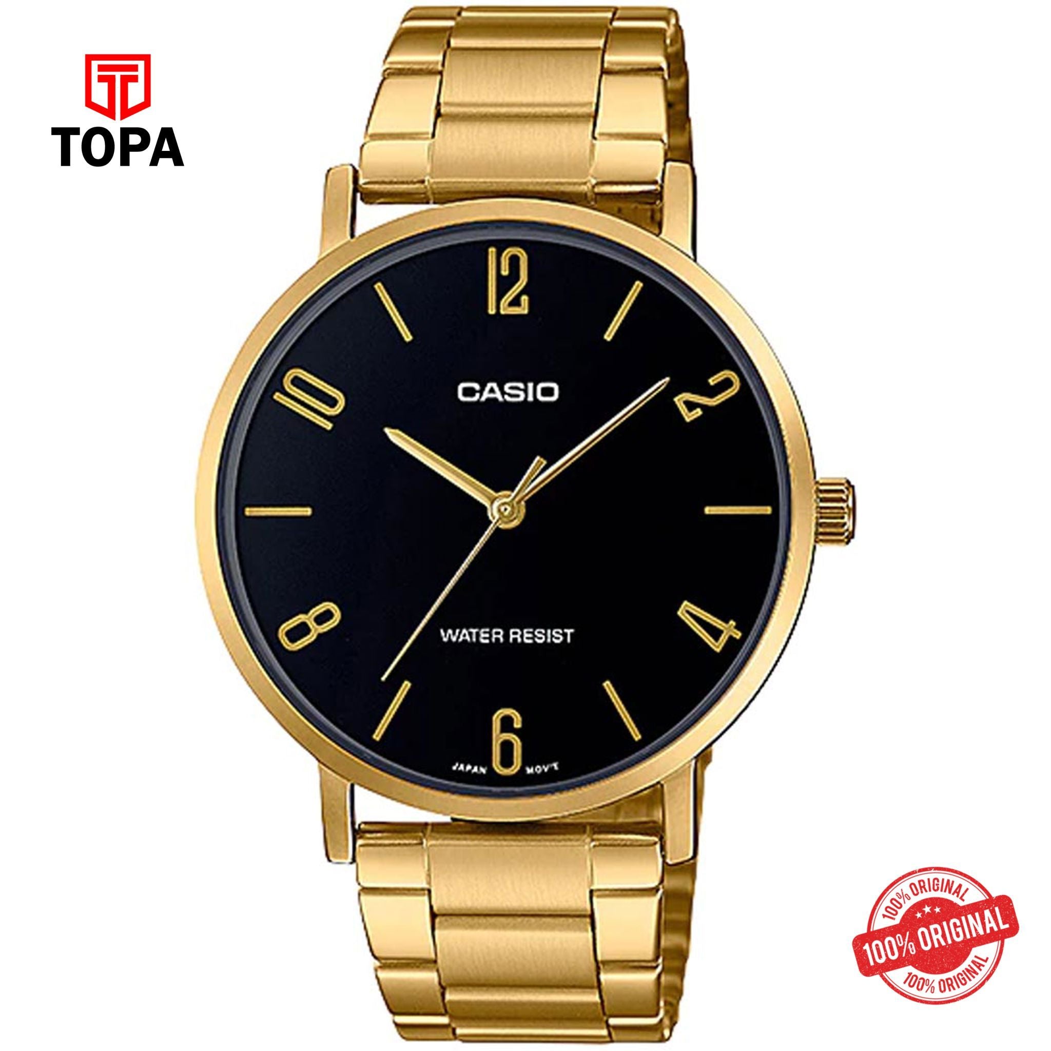 Casio MTP-VT01G-1B2 Quartz Analog Men's Watch