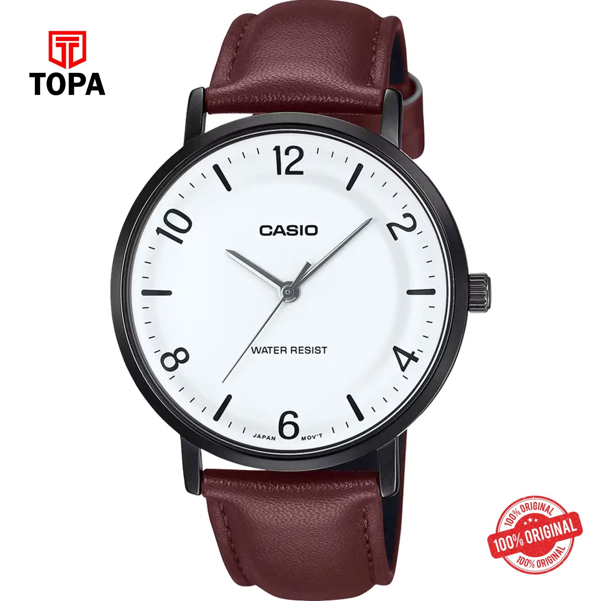 Casio MTP-VT03BL-7B Quartz Analog Men's Watch