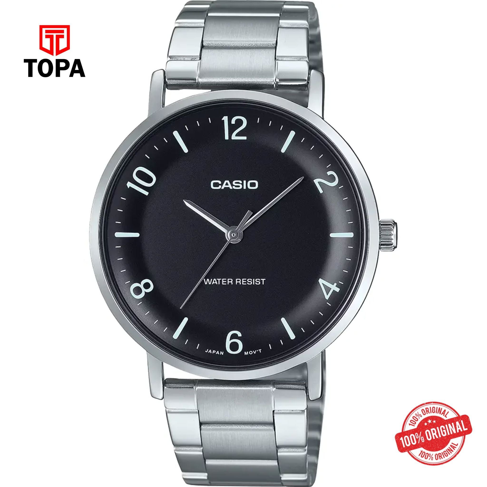 Casio MTP-VT03D-1B Quartz Analog Men's Watch