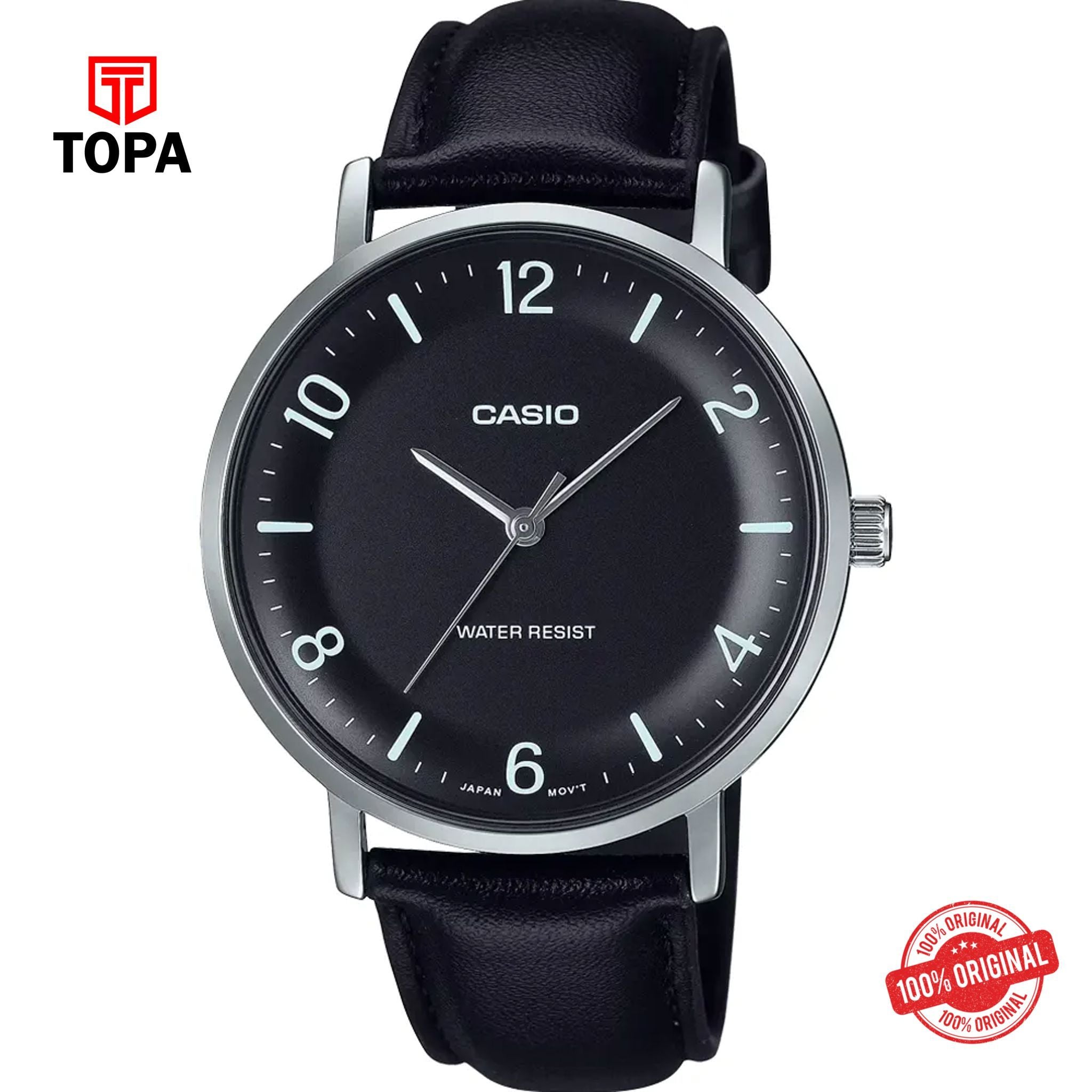 Casio MTP-VT03L-1B Quartz Analog Men's Watch