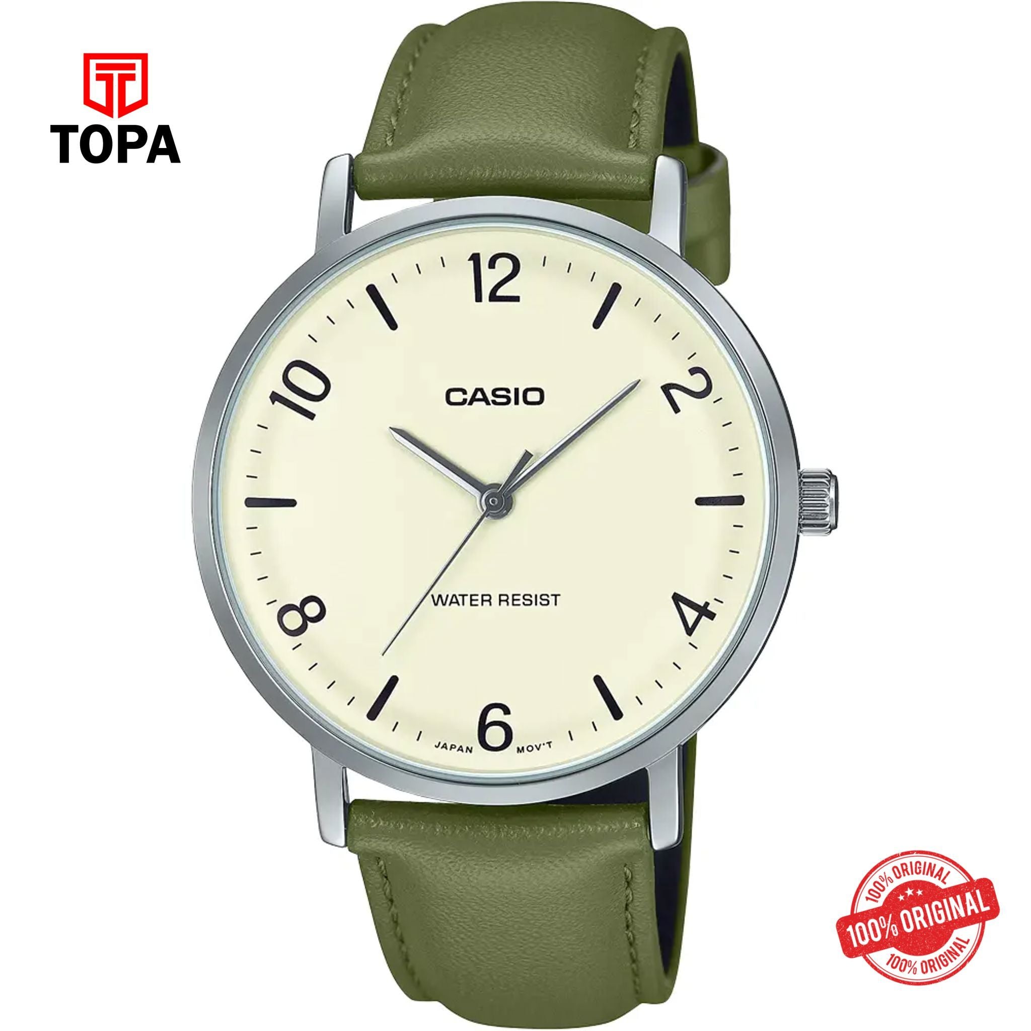 Casio MTP-VT03L-7B Quartz Analog Men's Watch