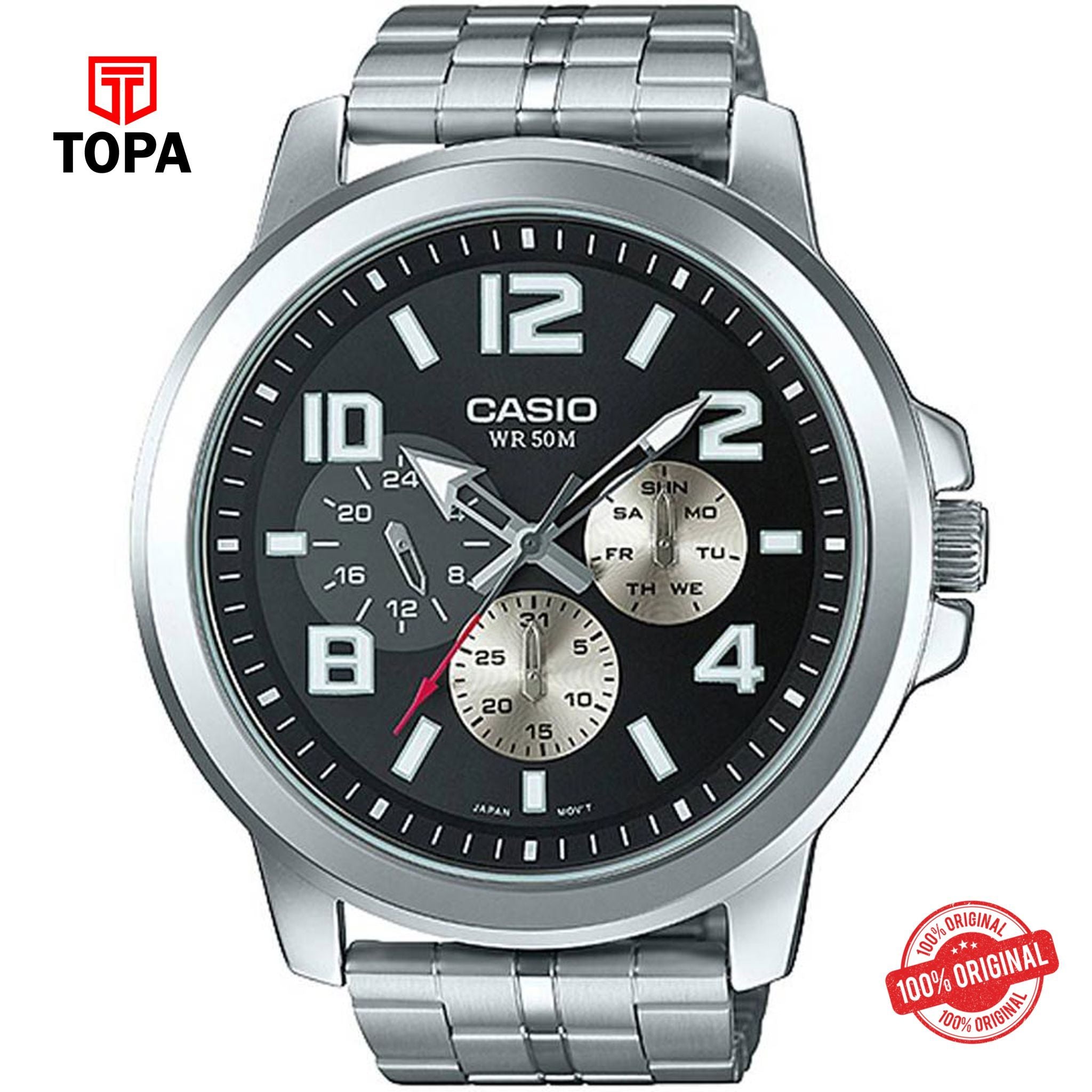 Casio MTP-X300D-1A Quartz Analog Men's Watch