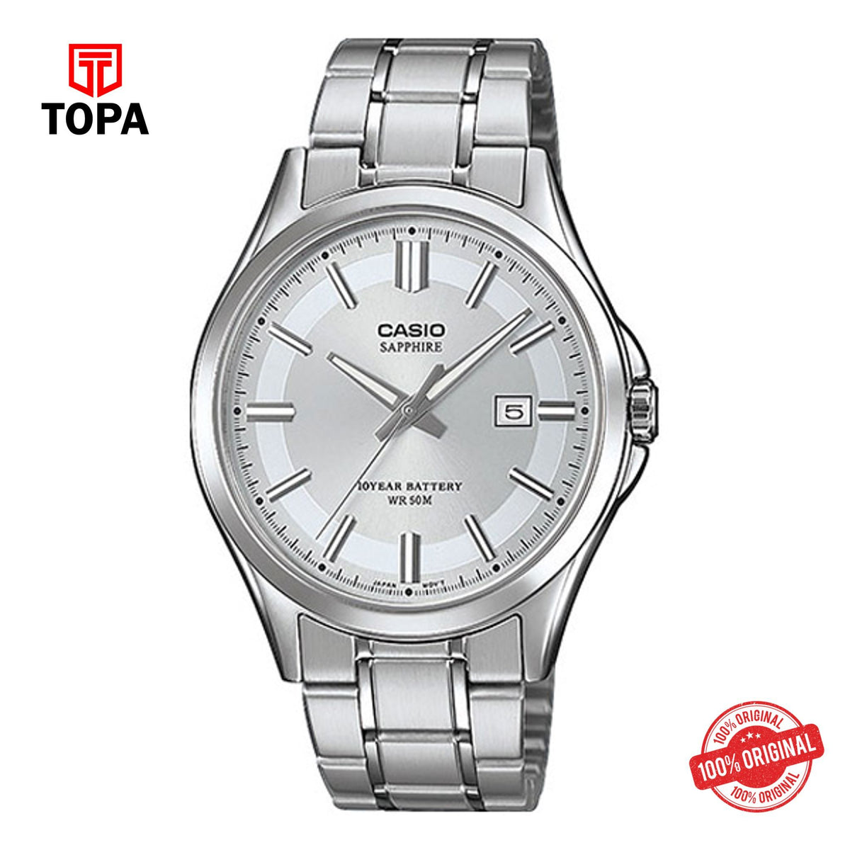 Casio MTS-100D-7A Quartz Digital Men's Watch