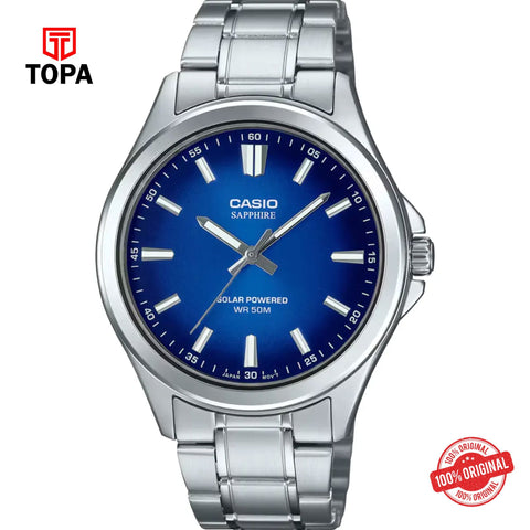 Casio MTS-RS100D-2A Solar Analog Men's Watch