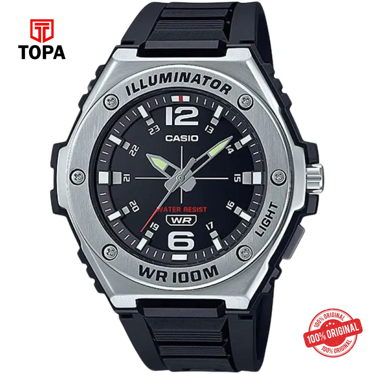 Casio MWA-100H-1A Quartz Analog Men's Watch
