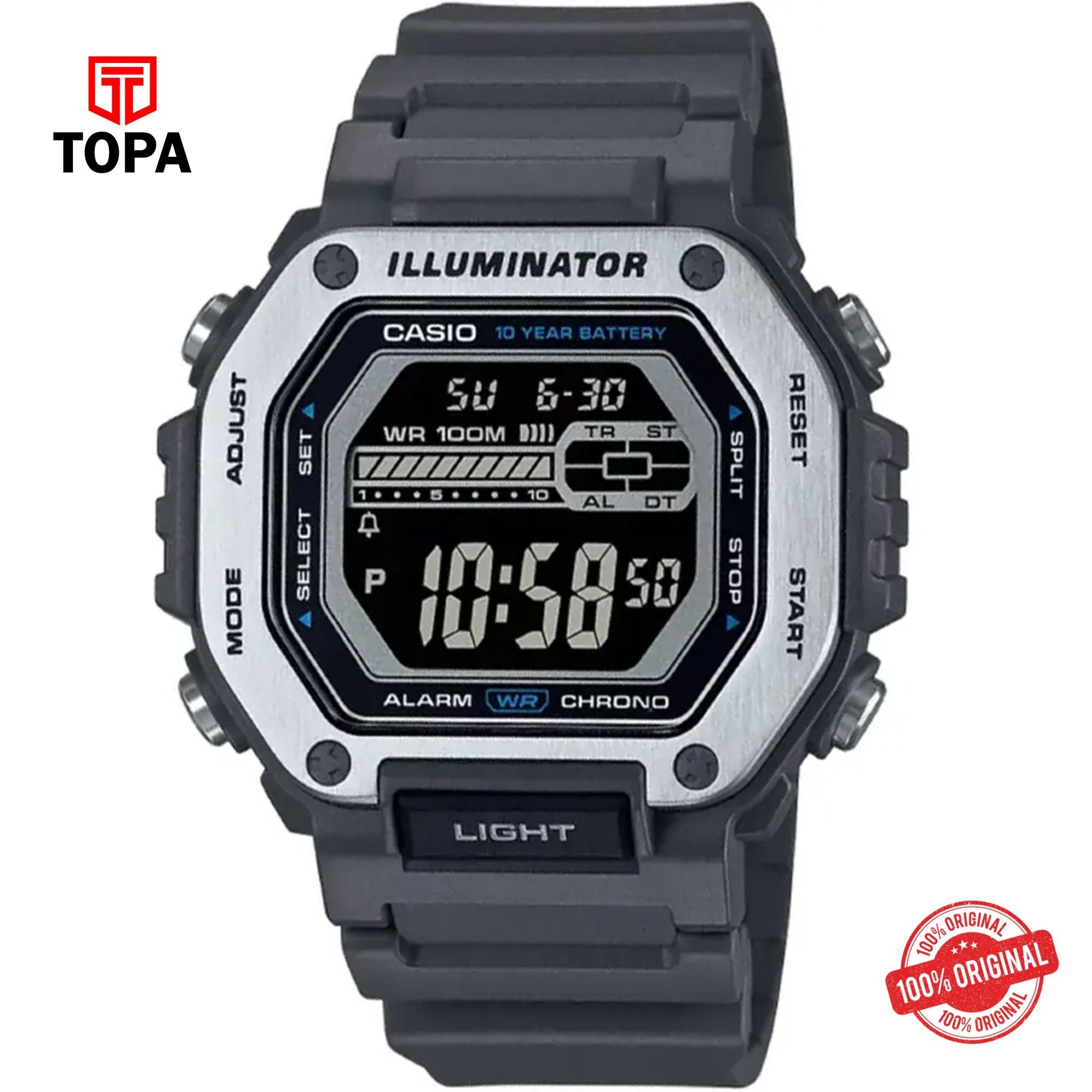 Casio MWD-110H-8BVDF Quartz Digital Men's Watch