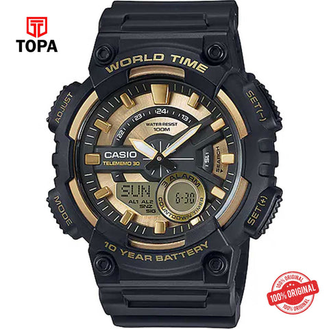 Casio AEQ-110BW-9A Quartz Analog Men's Watch