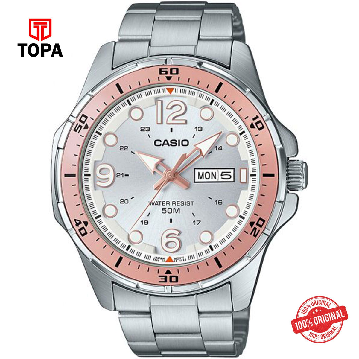 Casio MTD-100D-7A1VDF Quartz Analog Men's Watch