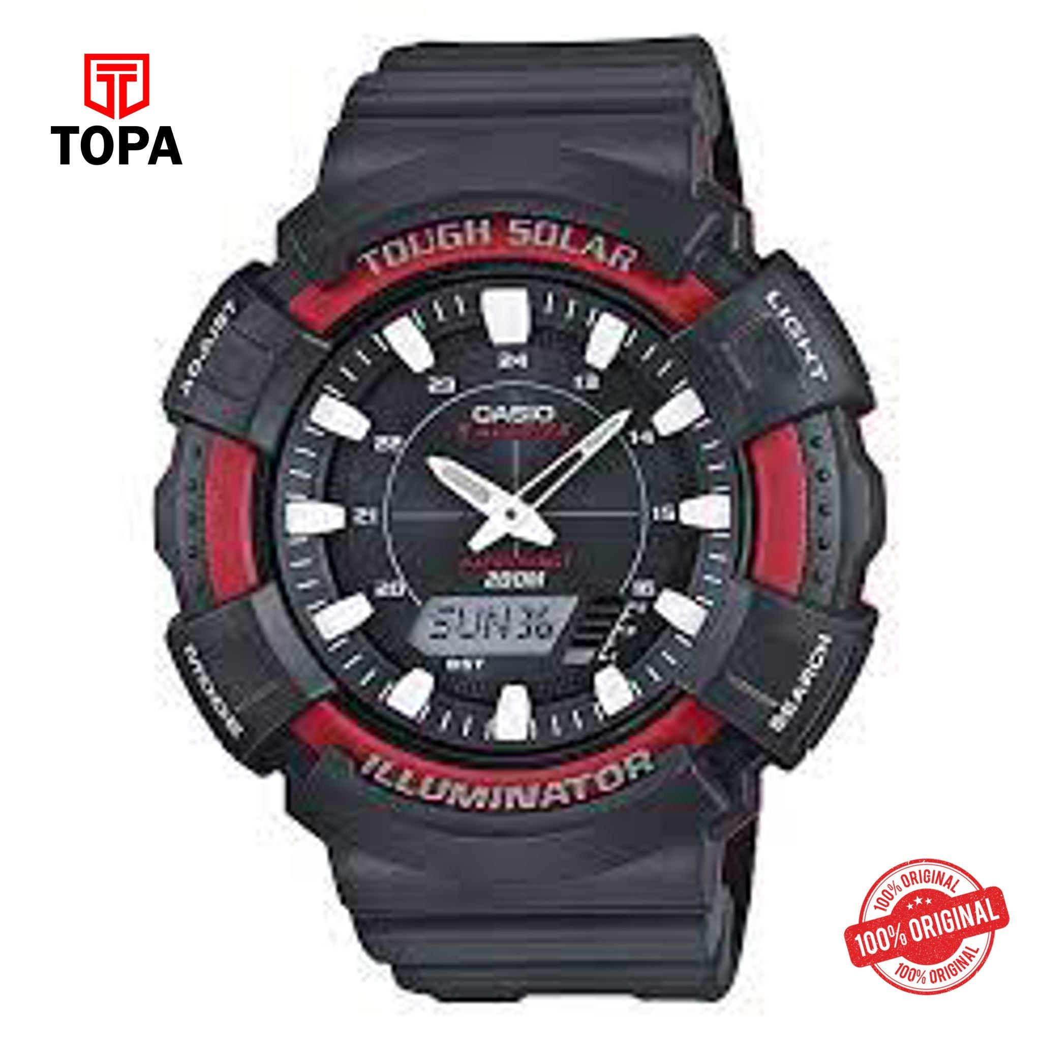 Casio AD-S800WH-4AVDF Solar Analog-Digital Men's Watch