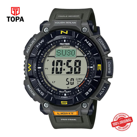 Topa Casio-Protrek-PRG-340-3D-Resin-Band-Men-Watch - Product Image 1