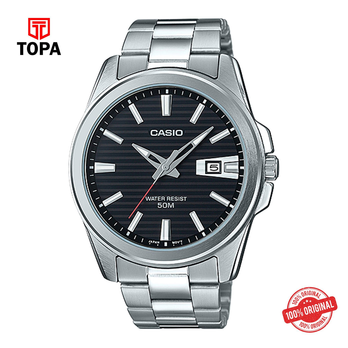 Casio MTP-E127D-1AVDF Quartz Analog Men's Watch