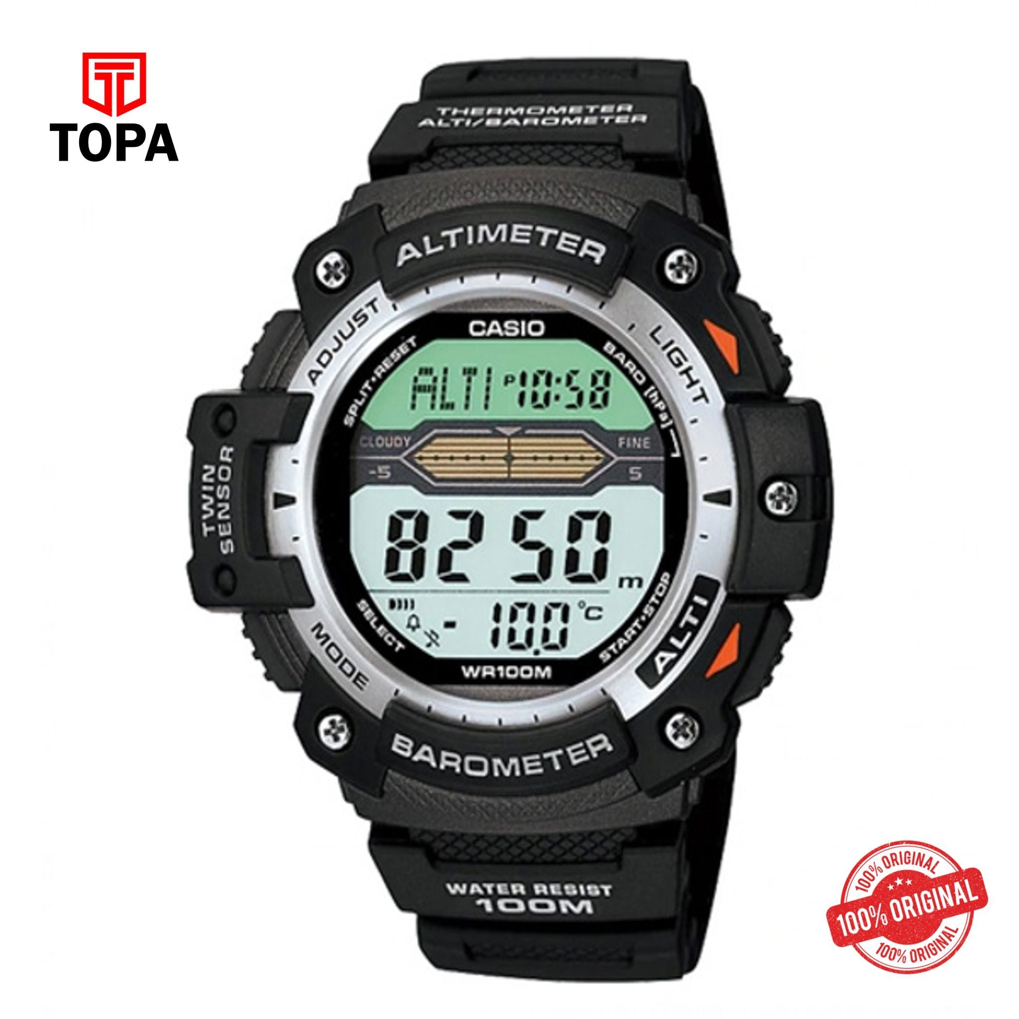 Casio SGW-300H-1AV Quartz Digital Men's Watch