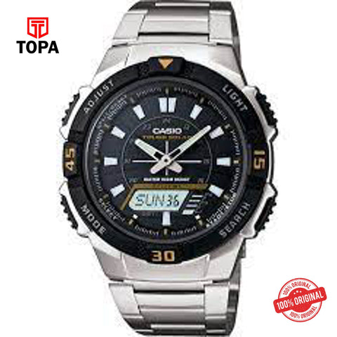 Casio AQS-800WD-1EVDF Solar Analog-Digital Men's Watch