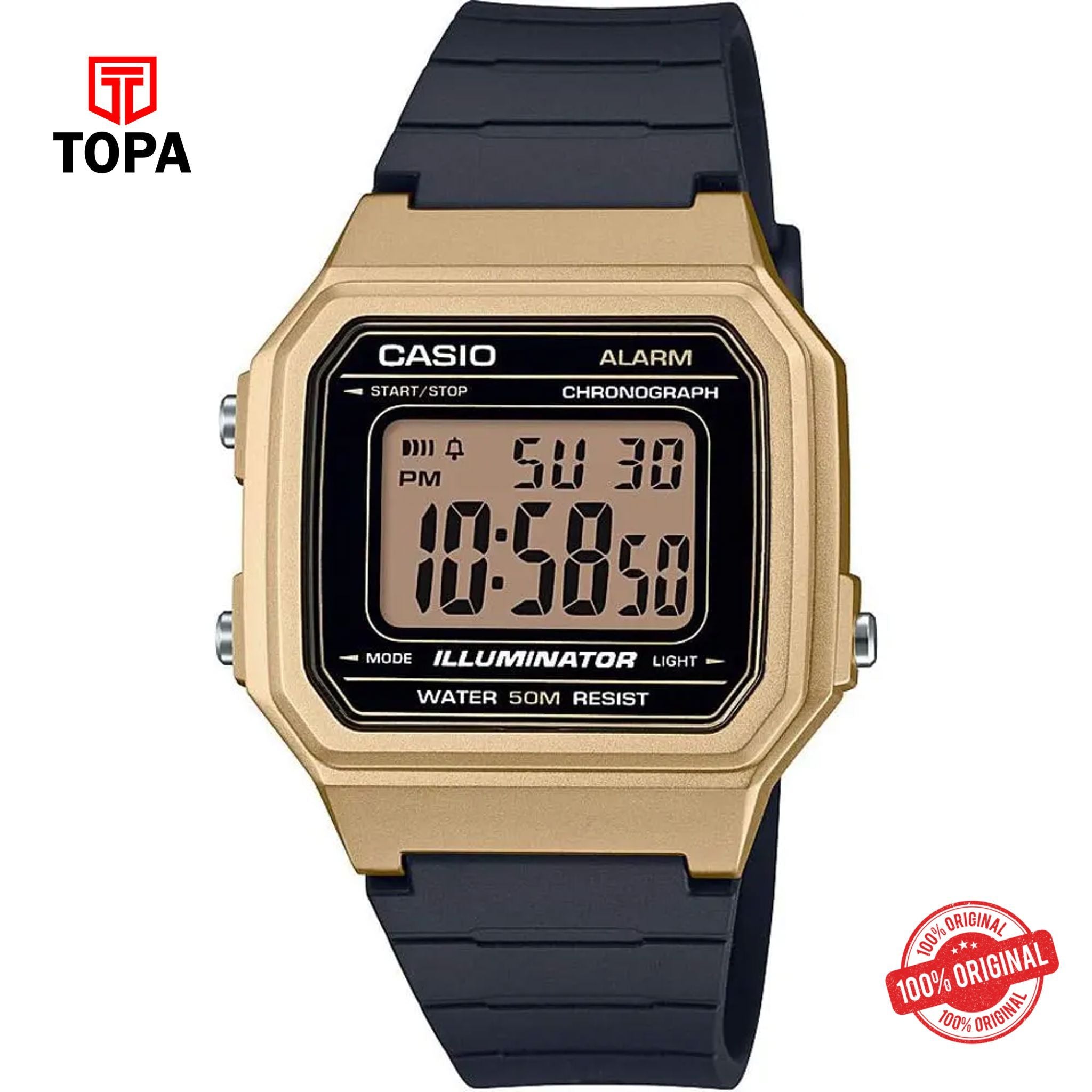 Casio W-217HM-9AVEF Quartz Digital Men's Watch