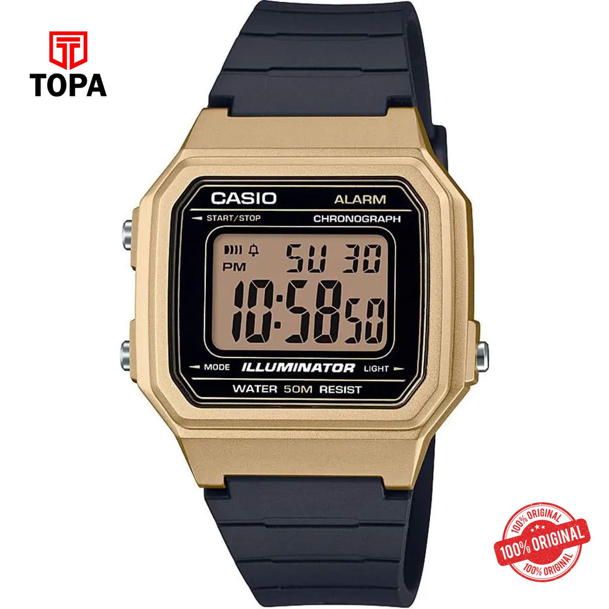 Casio W-217HM-9AVEF Quartz Digital Men's Watch