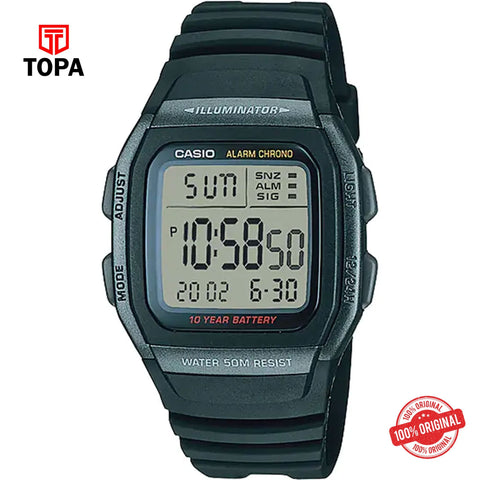 Casio W-96H-1B Quartz Digital Men's Watch