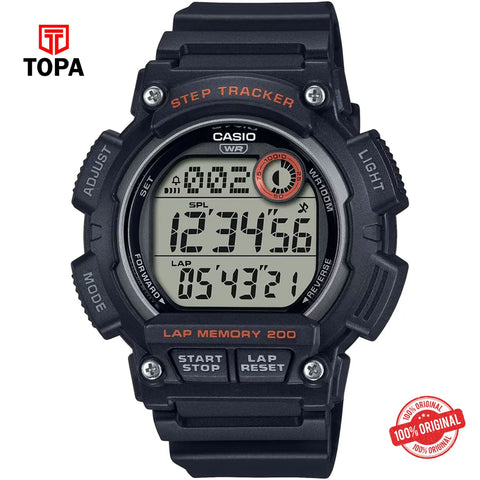 Casio WS-2100H-1A Quartz Digital Men's Watch