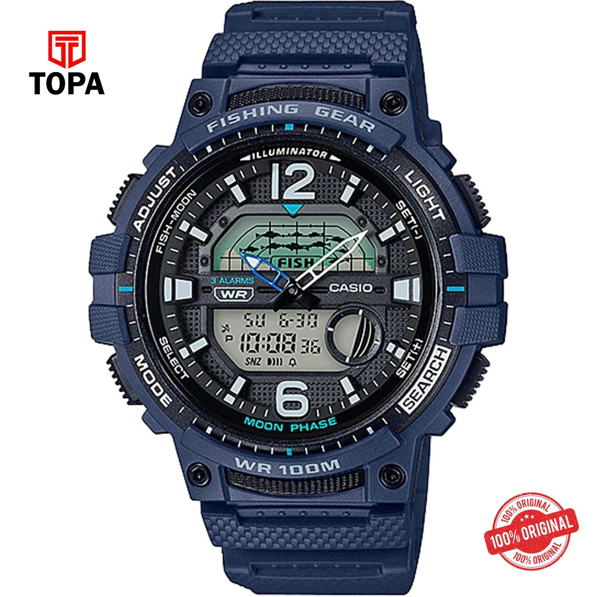 Casio WSC-1250H-2A Quartz Digital Men's Watch