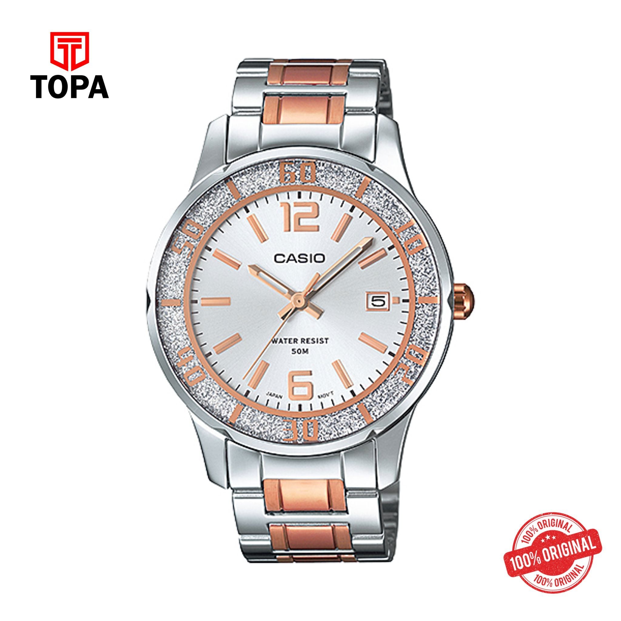 Casio LTP-1359RG-7AVDF Quartz Analog Women's Watch