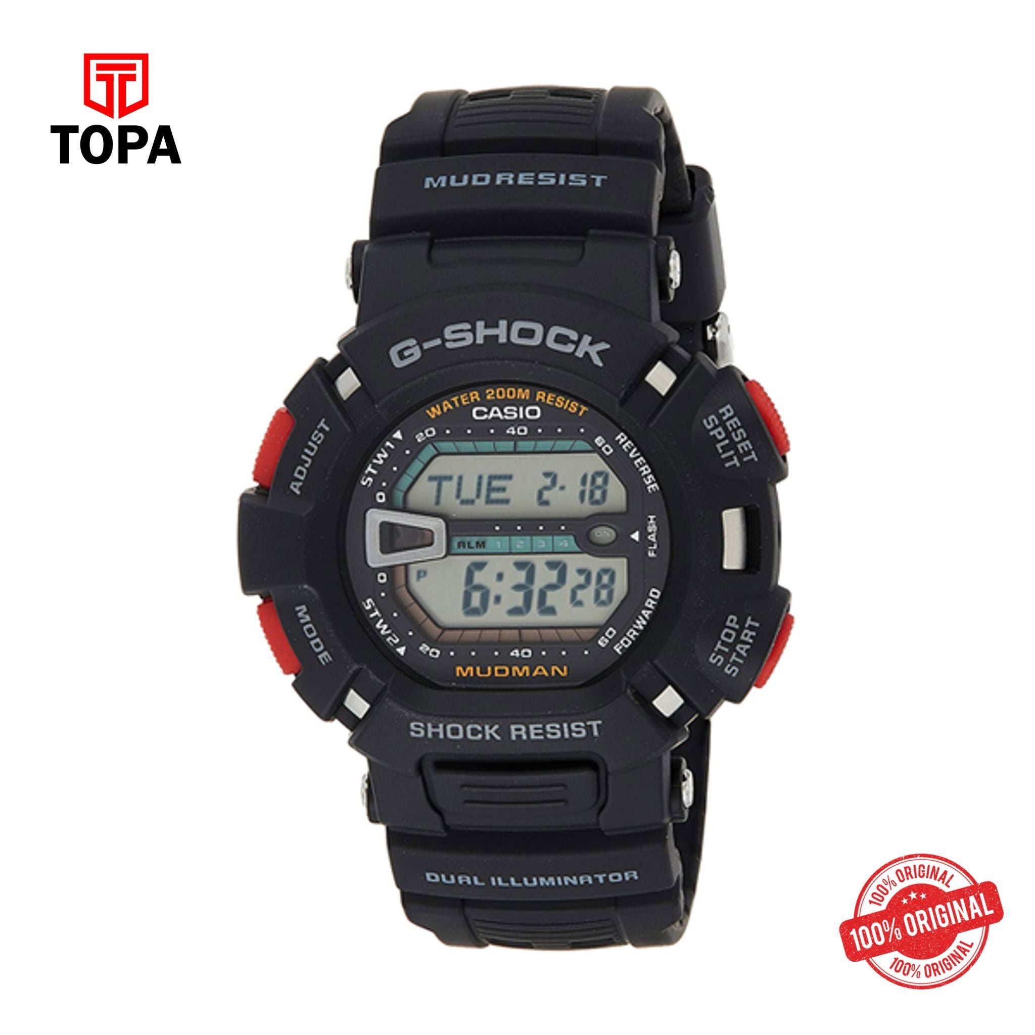 G-Shock G-9300-1DR Quartz Digital Men's Watch