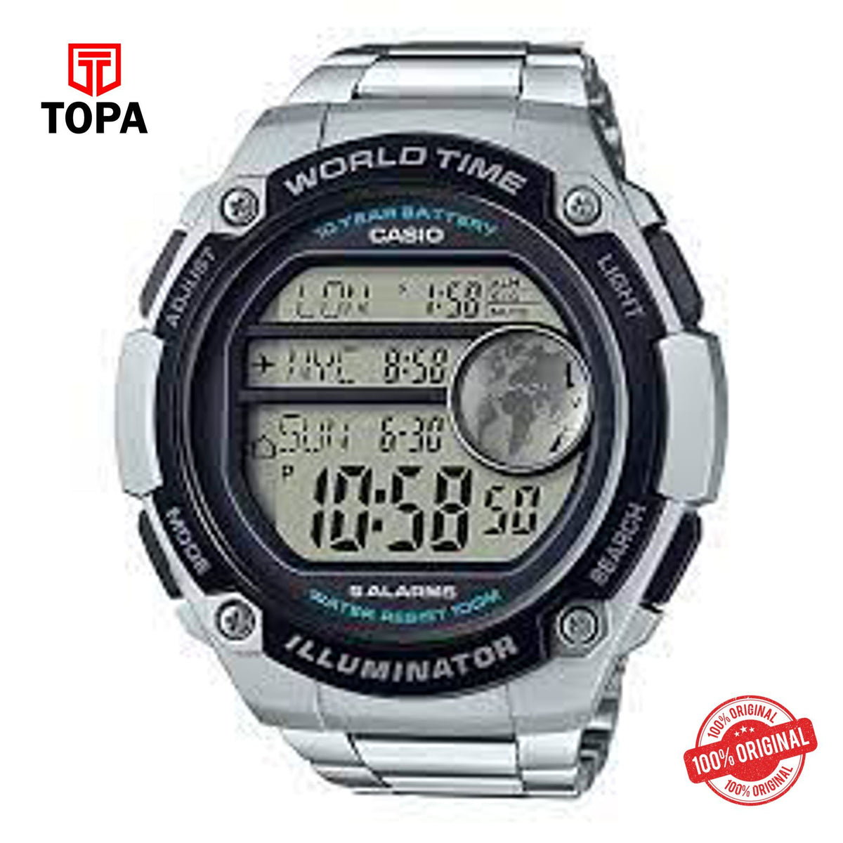 Casio AE-3000WD-1AVDF Quartz Digital Men's Watch
