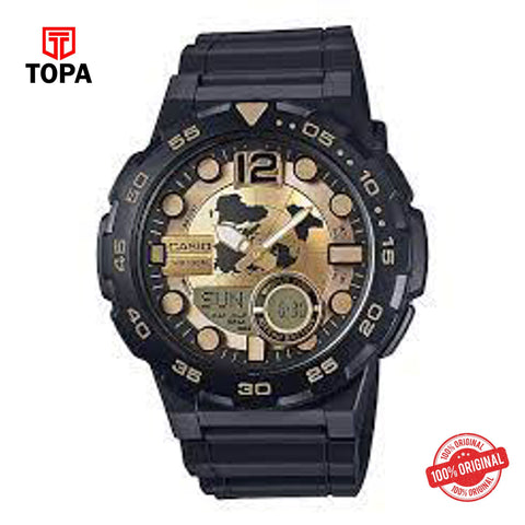 G-Shock AEQ-100BW-9AVDF Quartz Digital Men's Watch