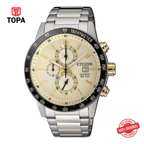 Topa Citizen-AN3604-58A-Chain-Strap-Wrist-Watch-for-Men - Product Image 1