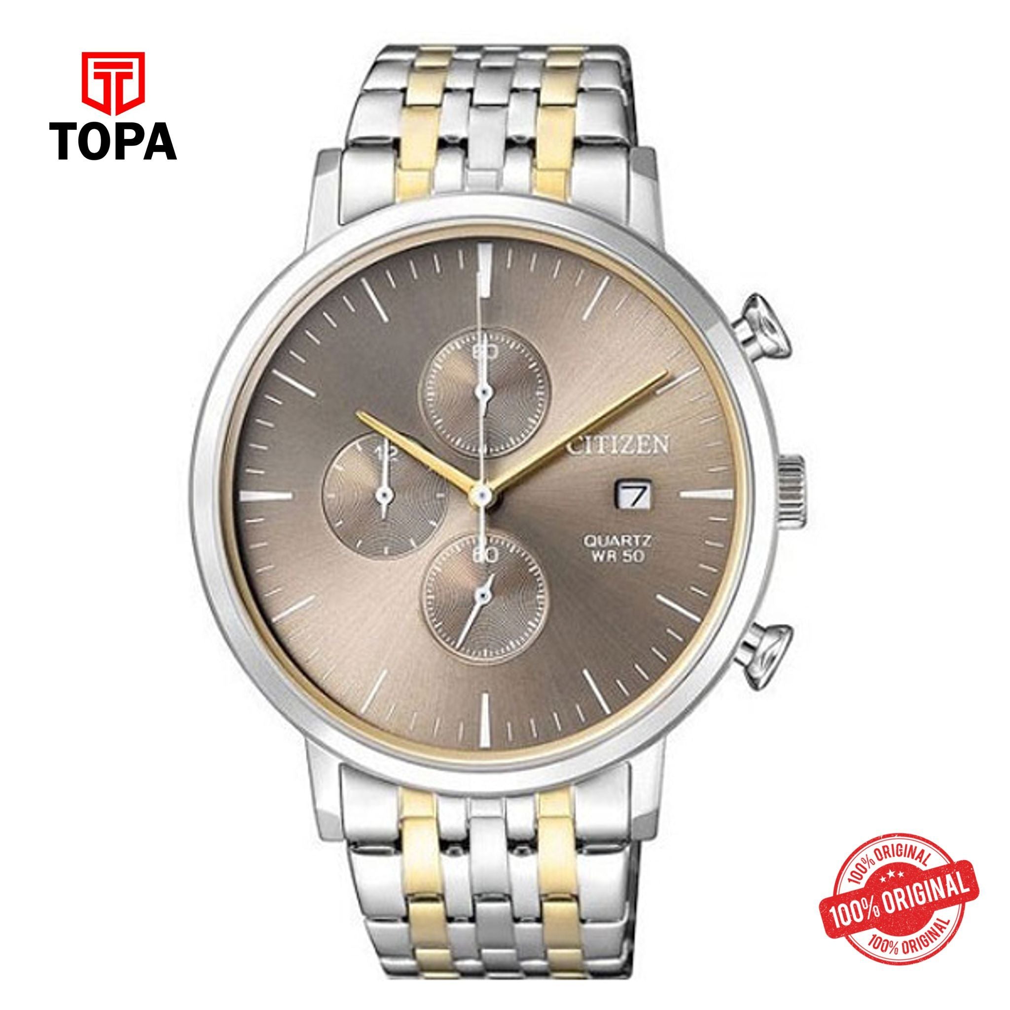 Topa Citizen-AN3614-54X-Chain-Strap-Wrist-Watch-for-Men - Product Image 1