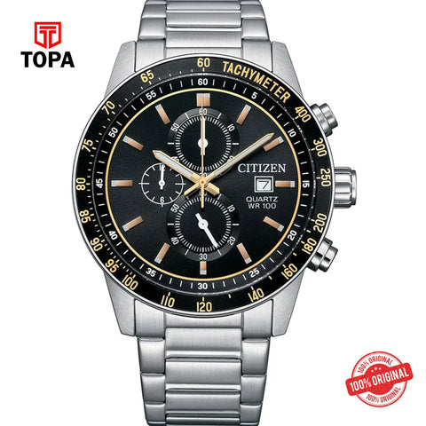 Topa Citizen-AN3681-57E-Metal-Band-Men-Watch - Product Image 1