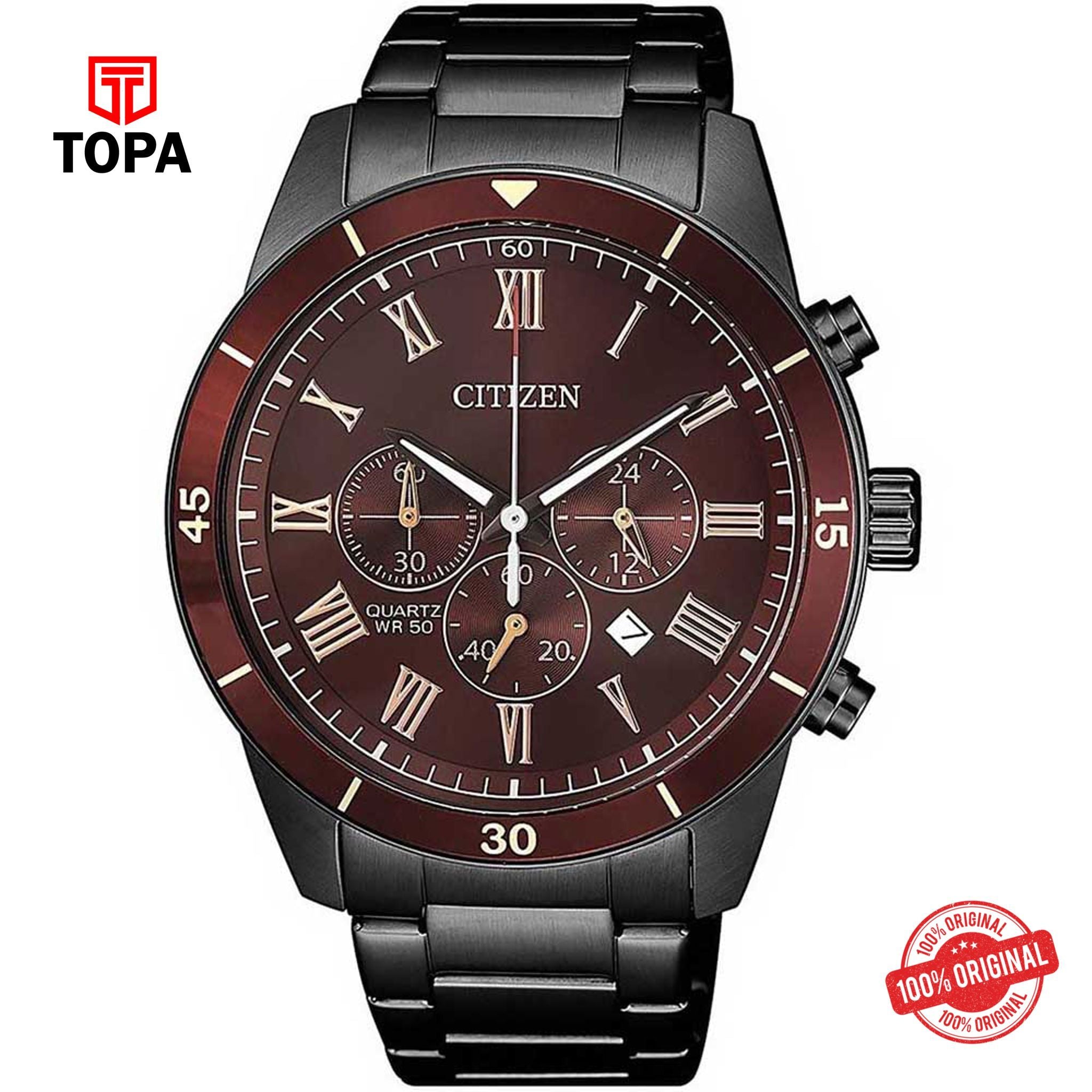 Topa Citizen-AN8167-53X-Chronograph-Metal-Band-Mens-Watch - Product Image 1