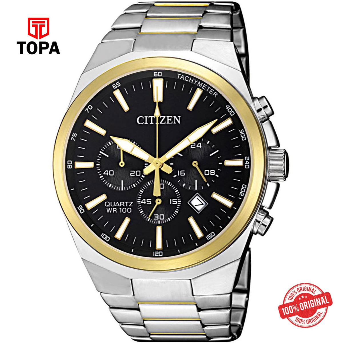 Topa Citizen-AN8174-58E-Metal-Band-Mens-Watch - Product Image 1