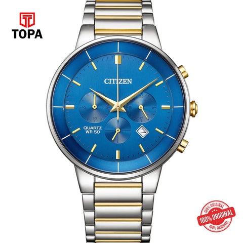 Topa Citizen-AN8224-51L-Metal-Band-Men-Watch - Product Image 1