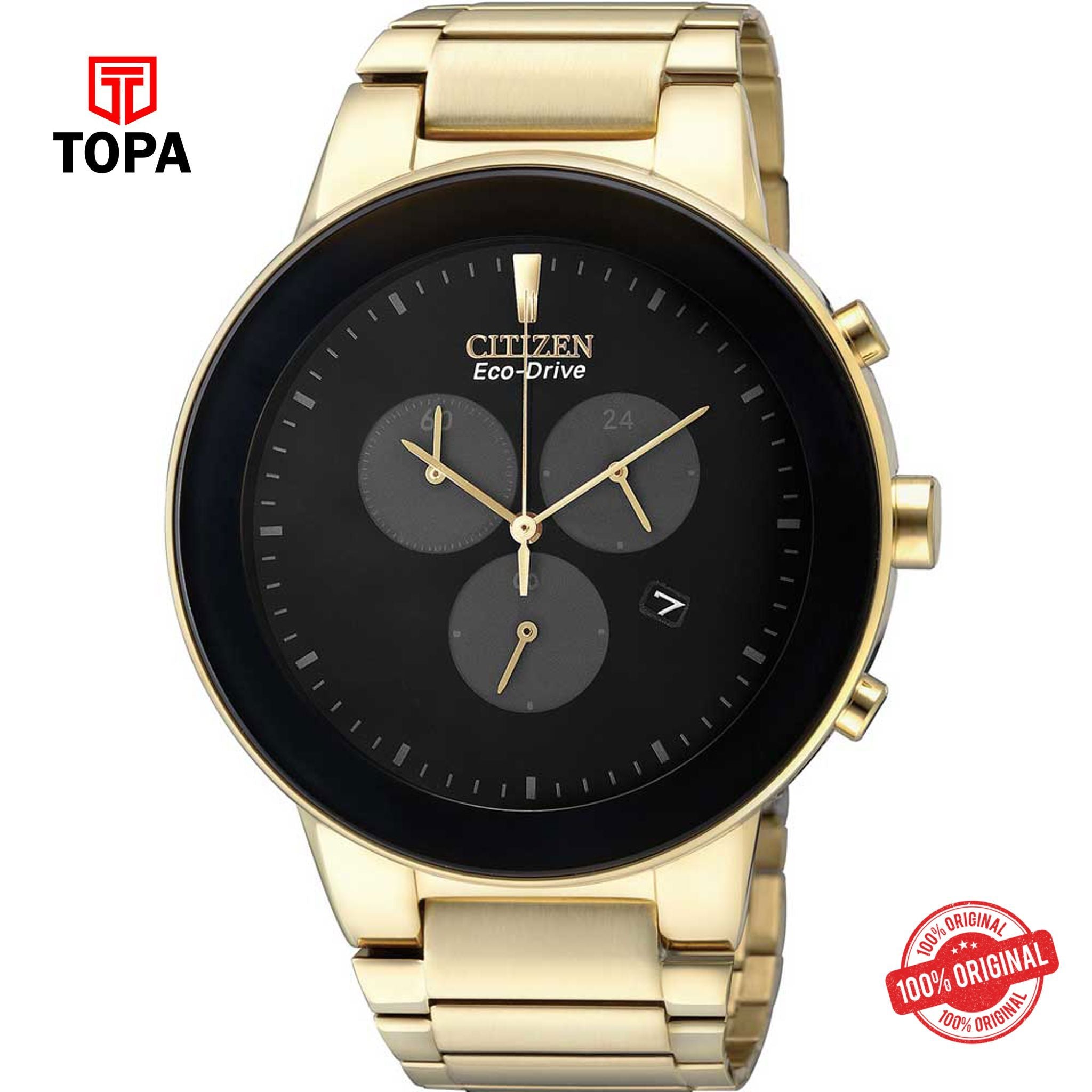 Topa Citizen-AT2242-55E-Eco-Drive-Metal-Band-Mens-Watch - Product Image 1