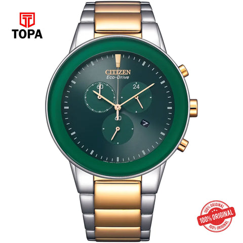 Topa Citizen-AT2244-84X-Metal-Band-Men-Watch - Product Image 1