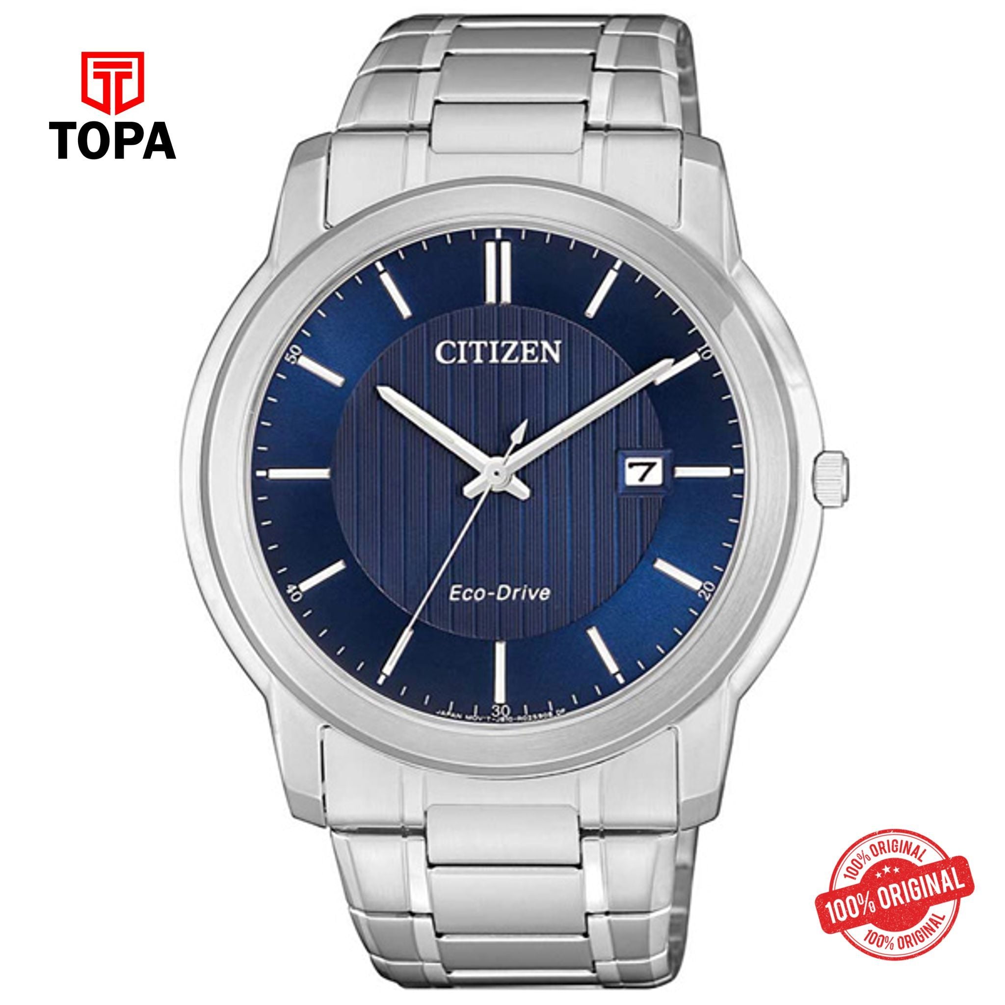 Topa Citizen-AW1211-80L-Eco-Drive-Mens-Watch - Product Image 1