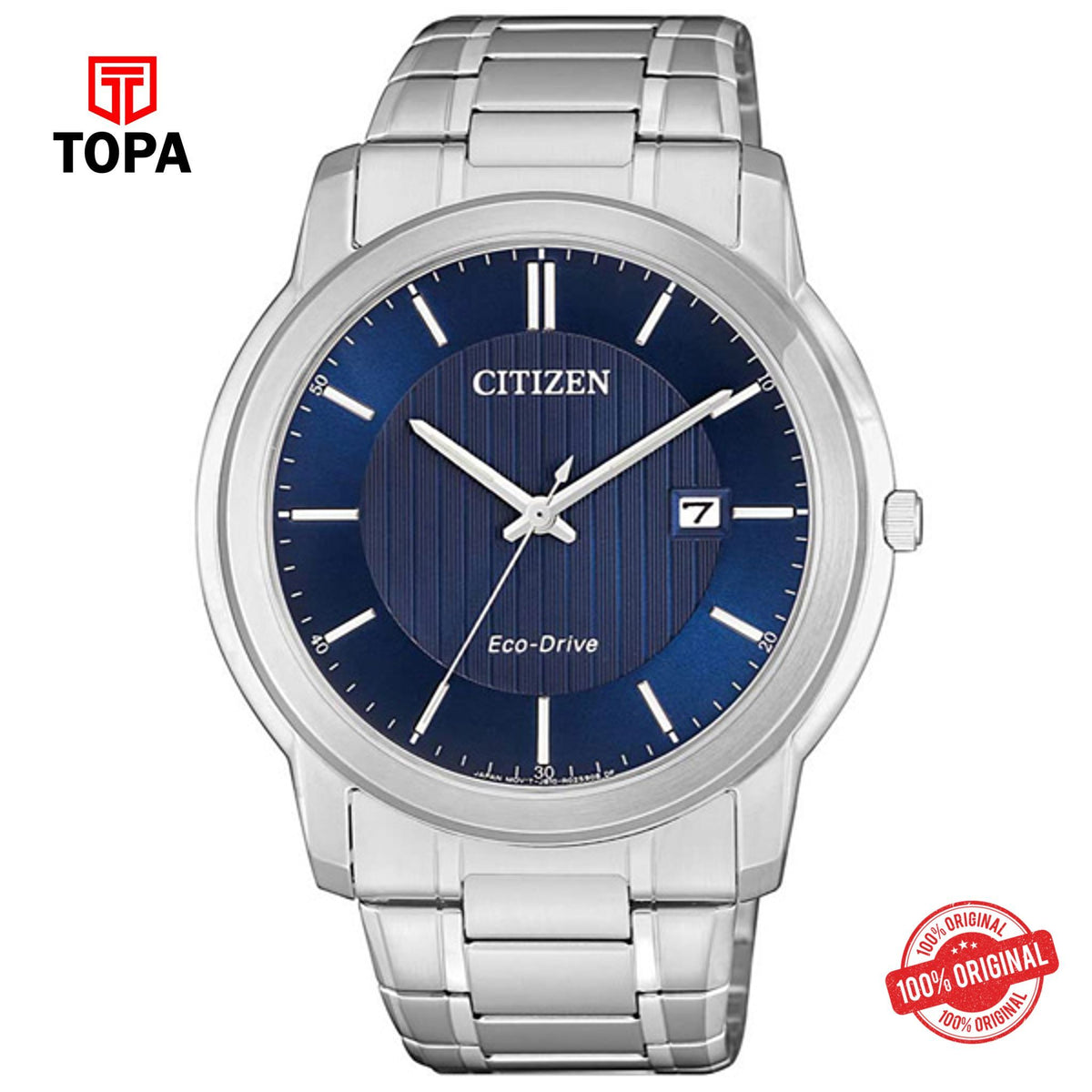 Topa Citizen-AW1211-80L-Eco-Drive-Mens-Watch - Product Image 1
