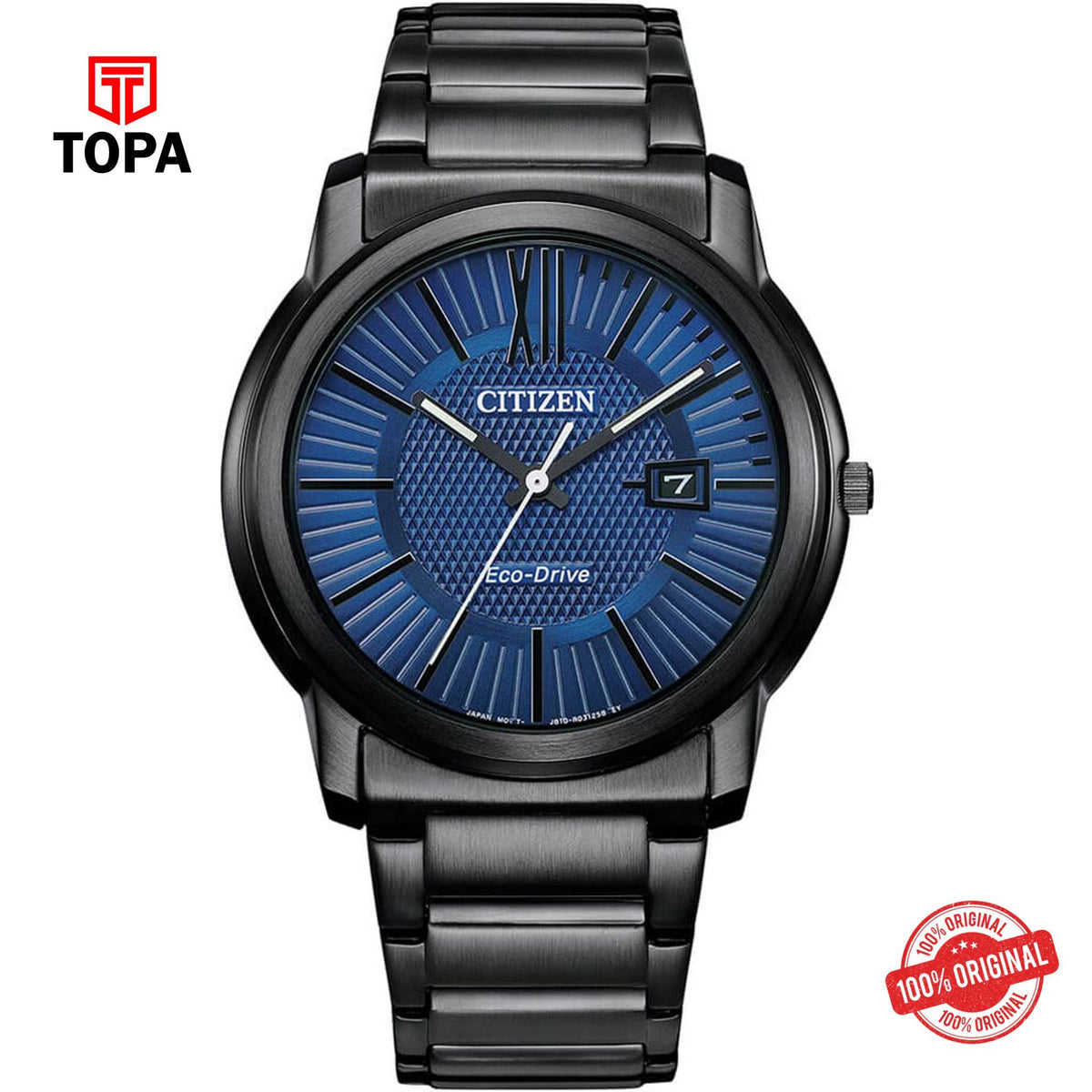 Topa Citizen-AW1217-83L-Metal-Band-Men-Watch - Product Image 1