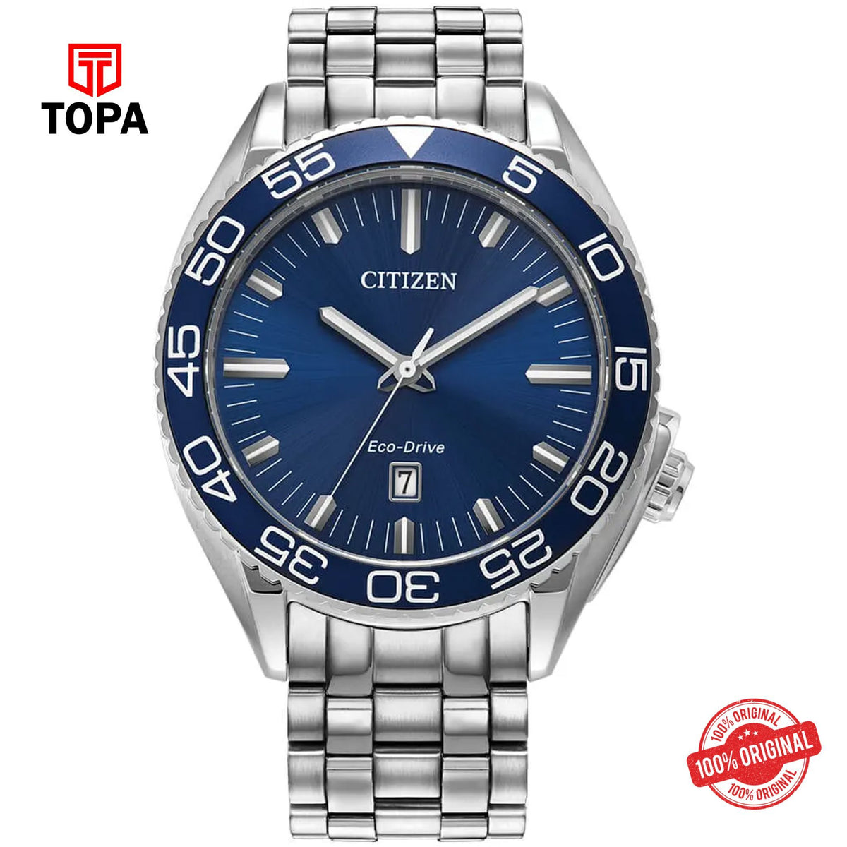 Topa Citizen-AW1770-53L-Metal-Band-Men-Watch - Product Image 1