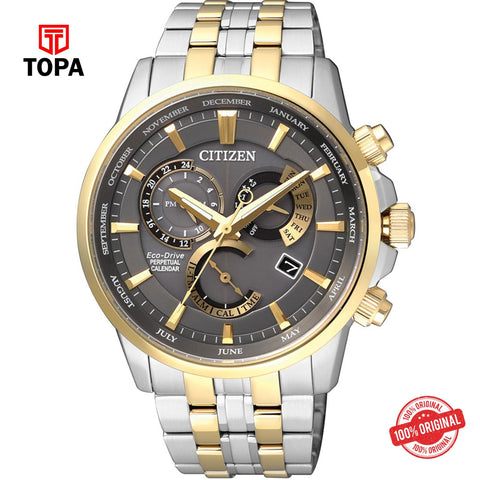 Topa Citizen-Analog-Black-Dial-Mens-Watch-BL8144-89H - Product Image 1