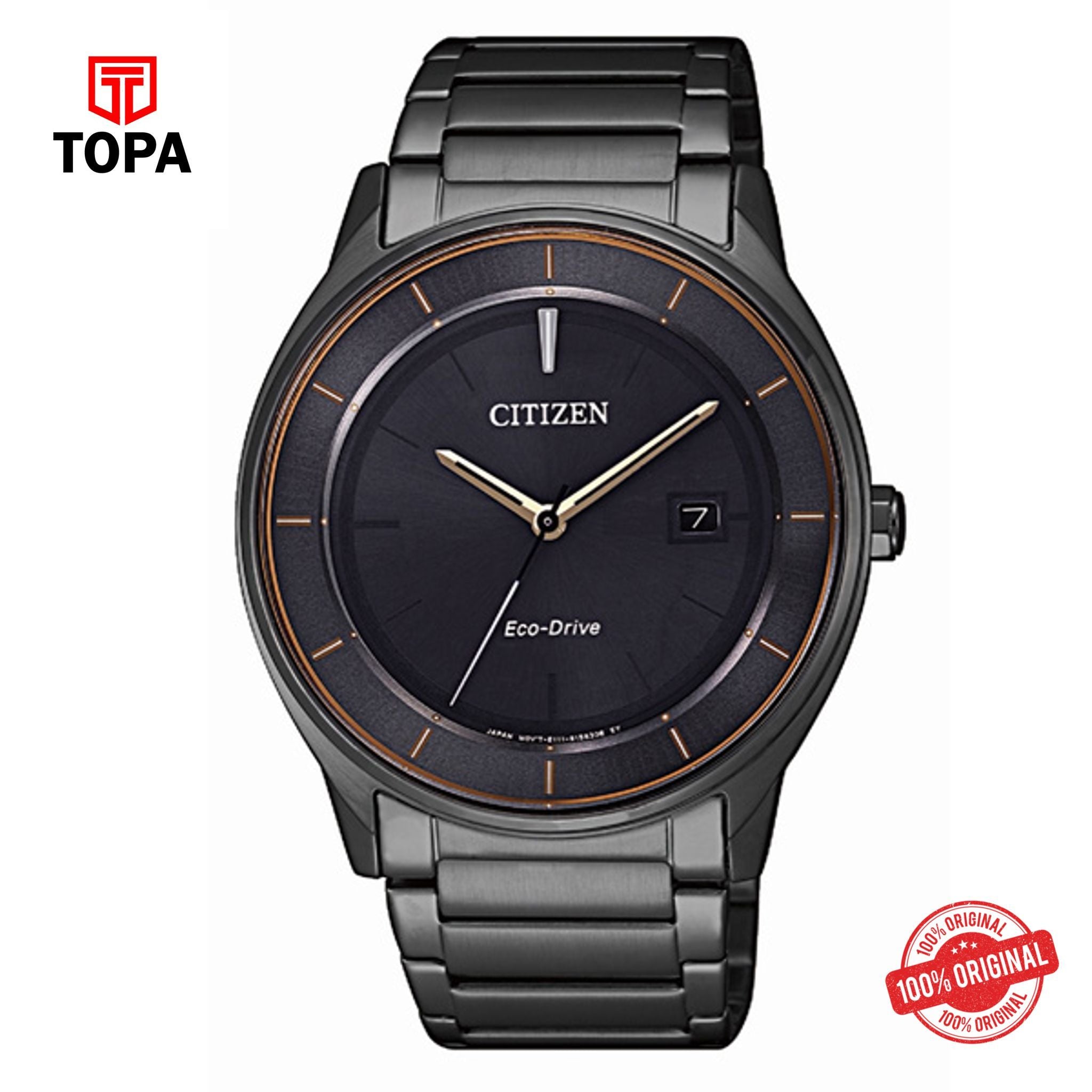Topa Citizen-Analog-Black-Dial-Mens-Watch-BM7407-81H - Product Image 1