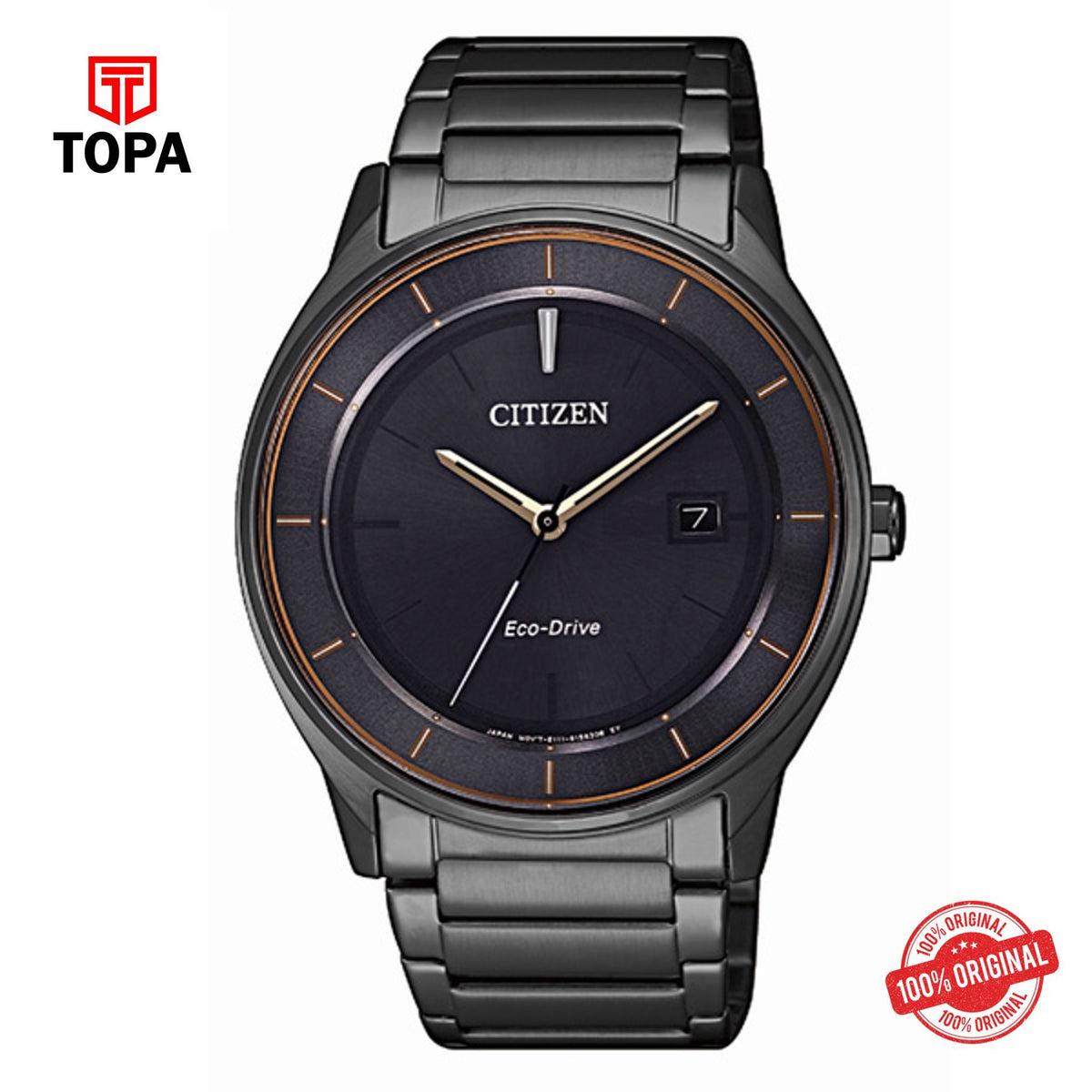 Topa Citizen-Analog-Black-Dial-Mens-Watch-BM7407-81H - Product Image 1