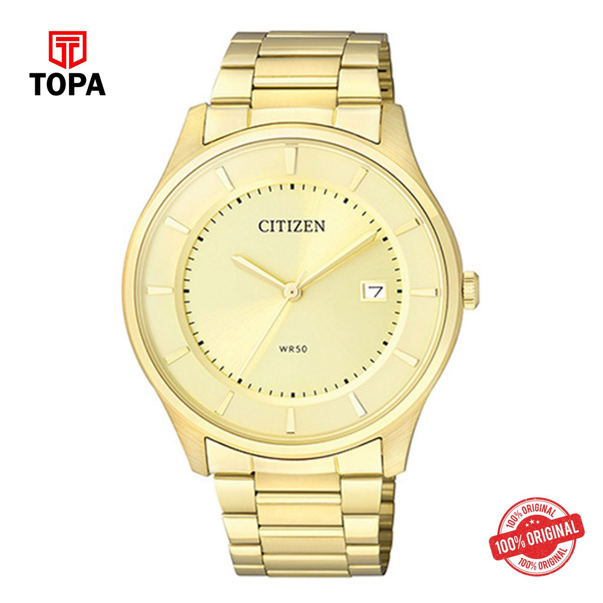 Topa Citizen-BD0043-83P-Metal-Band-Men-Watch - Product Image 1