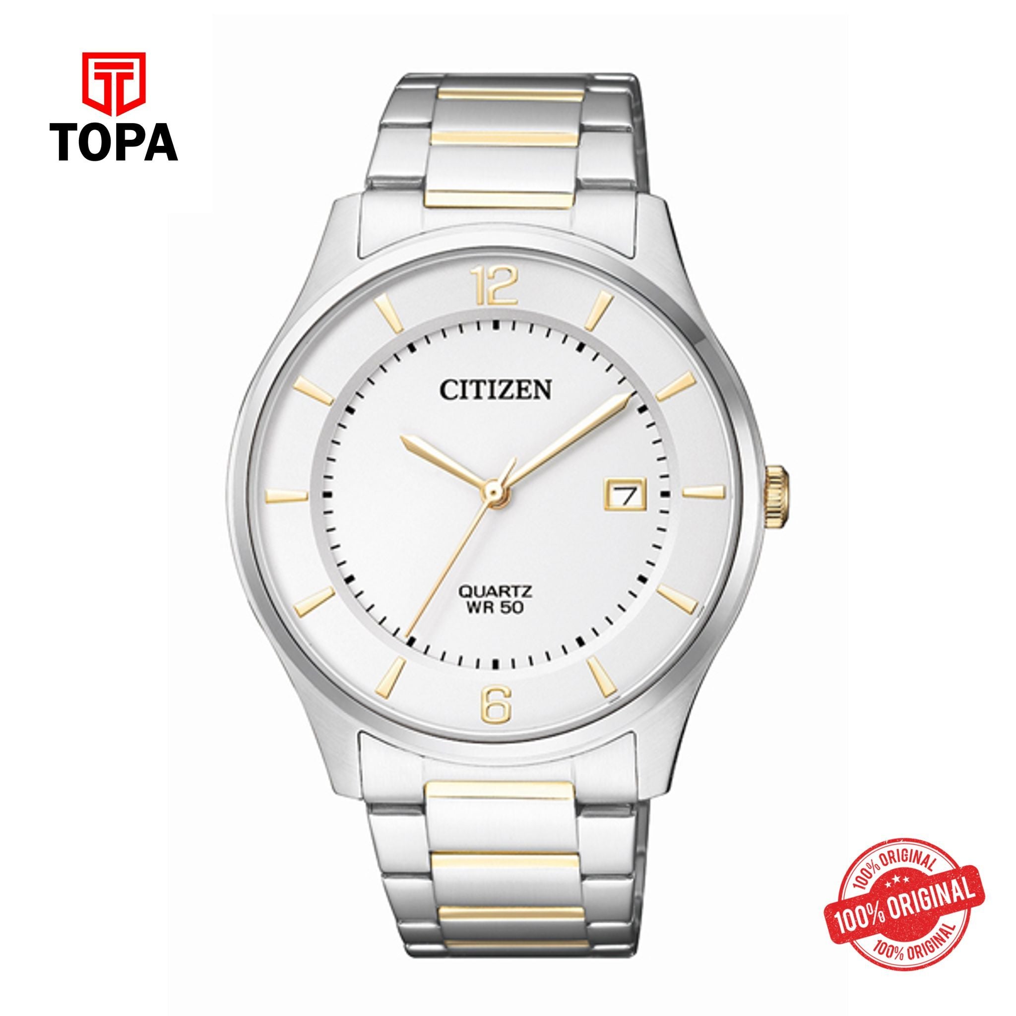 Topa Citizen-BD0048-80A-Metal-Band-Mens-Watch - Product Image 1
