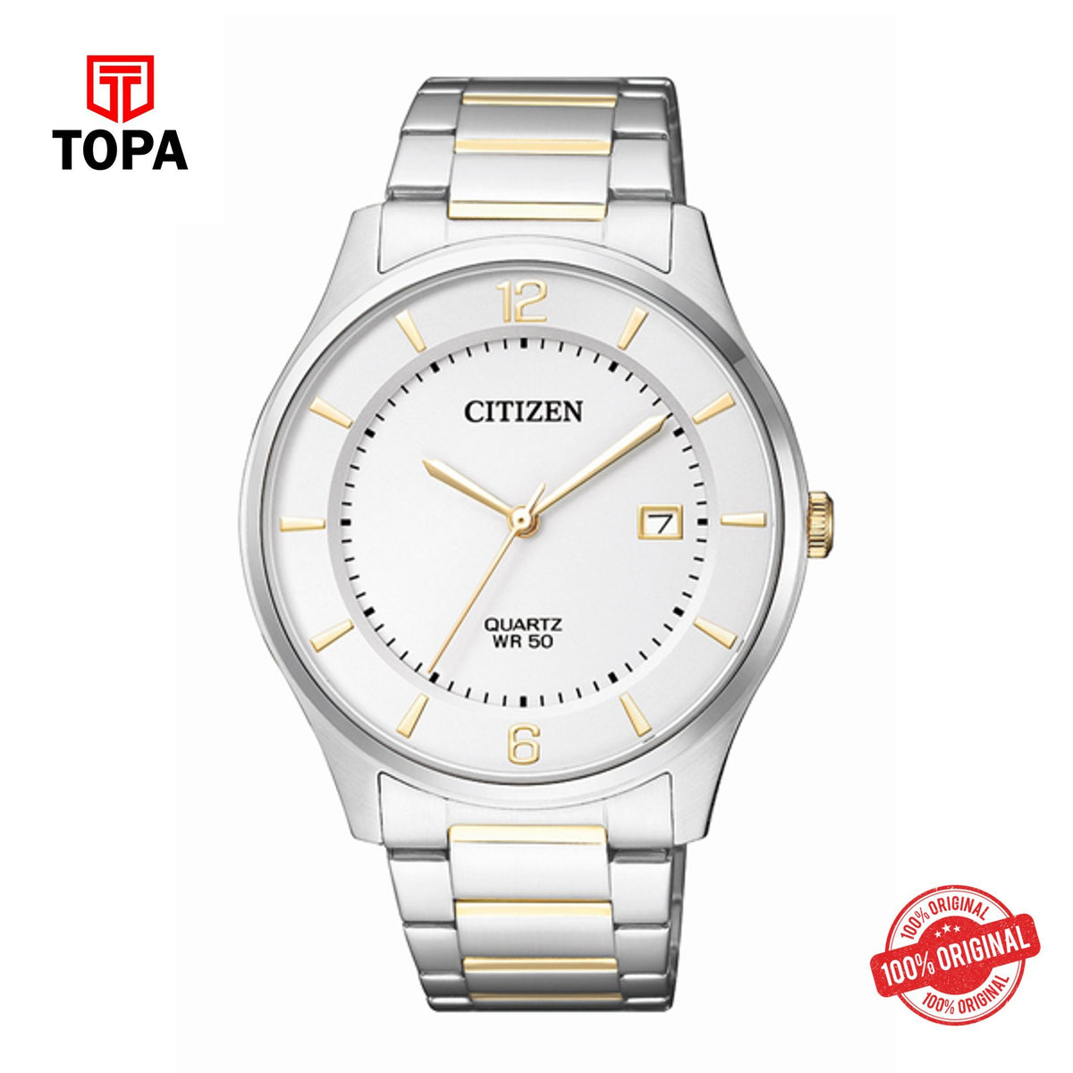 Topa Citizen-BD0048-80A-Metal-Band-Mens-Watch - Product Image 1