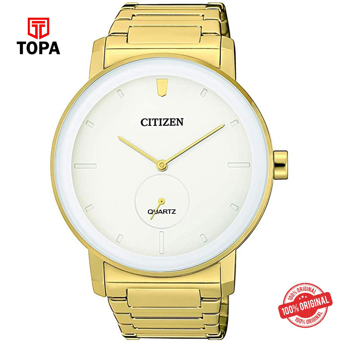 Topa Citizen-BE9182-57A-Metal-Band-Men-Watch - Product Image 1