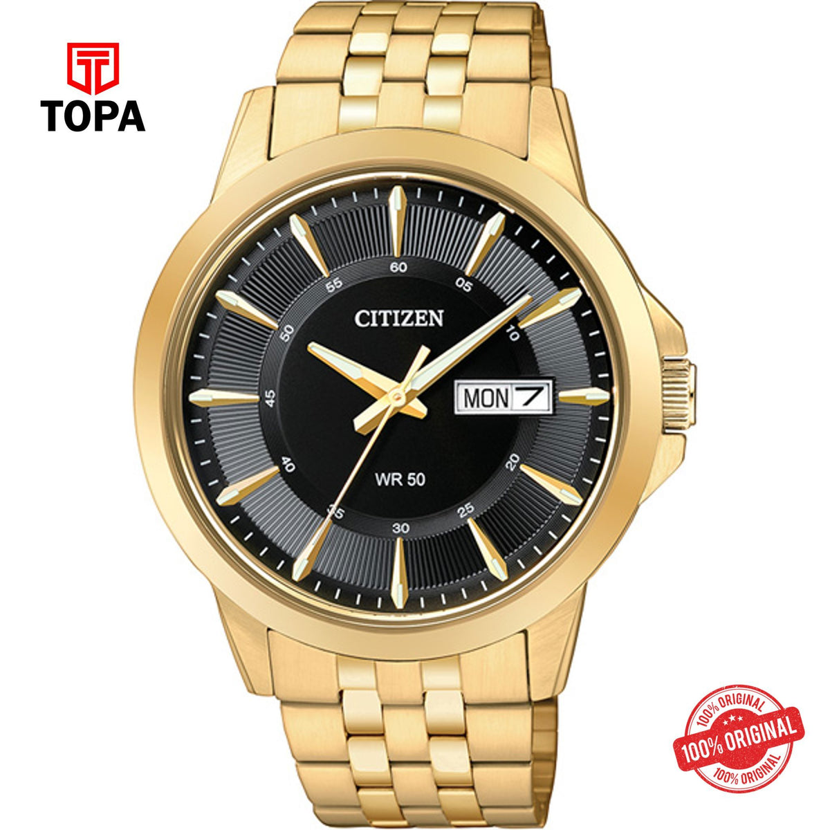 Topa Citizen-BF2013-56E-Metal-Band-Mens-Watch - Product Image 1